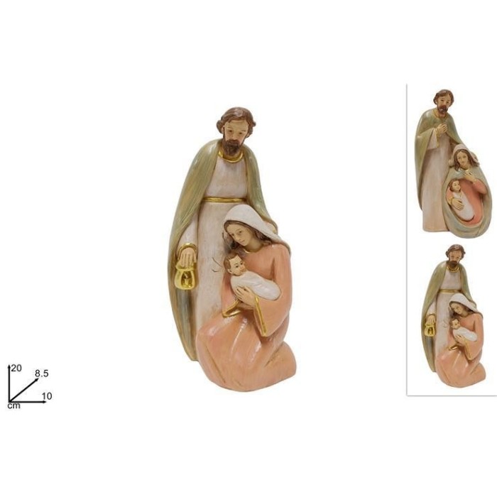 NATIVITA 20CM EFFETTO LEGNO 2 ASSORTITI